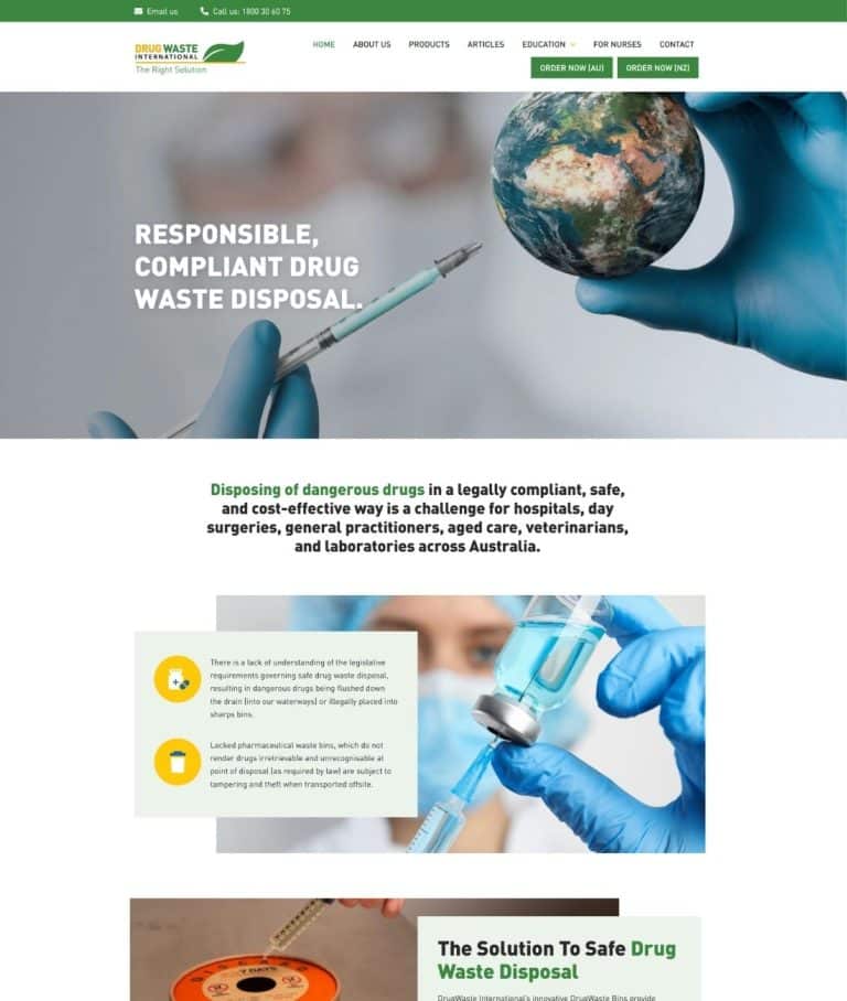 Healthcare Website Build